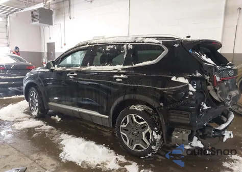 2022 Hyundai Santa Fe Hybrid Sel Premium из США, поврежденный, VIN KM8S3DA1XNU018323